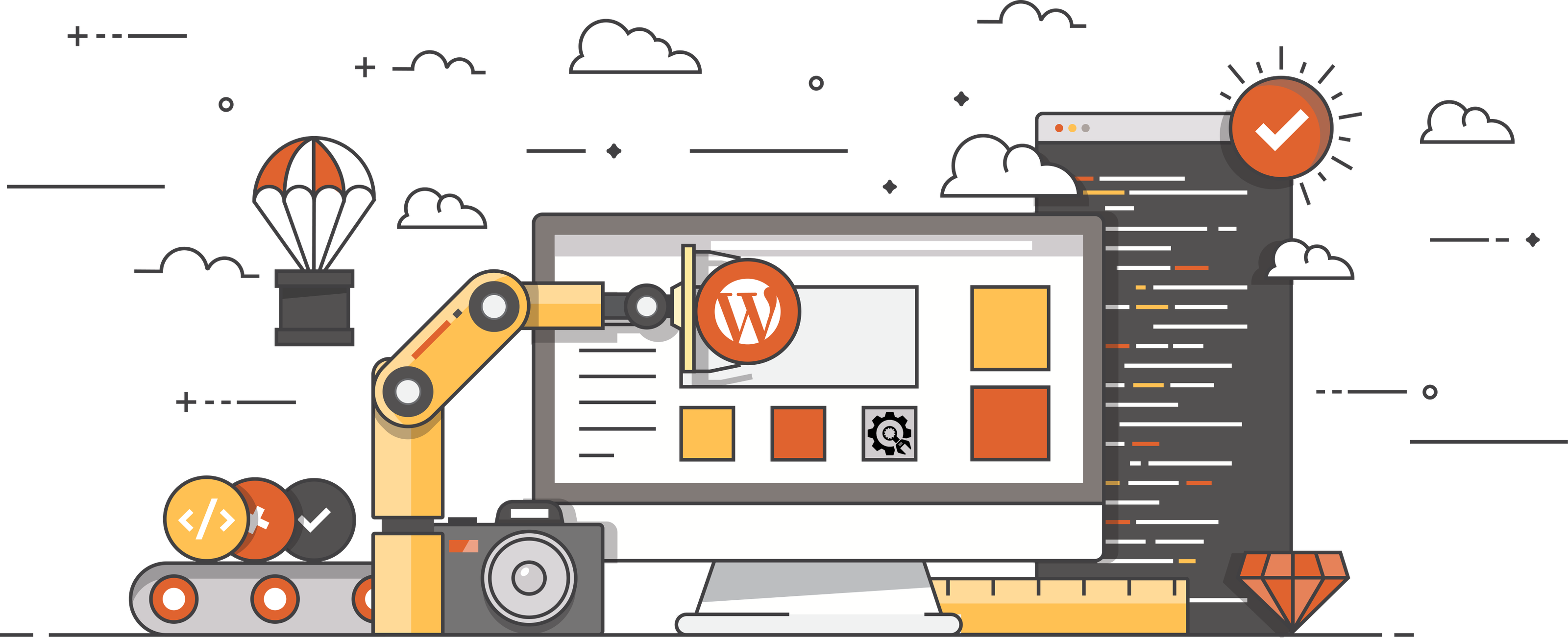 Construction work in progress